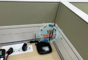 가구 배치가 완료된 사무실 랜공사