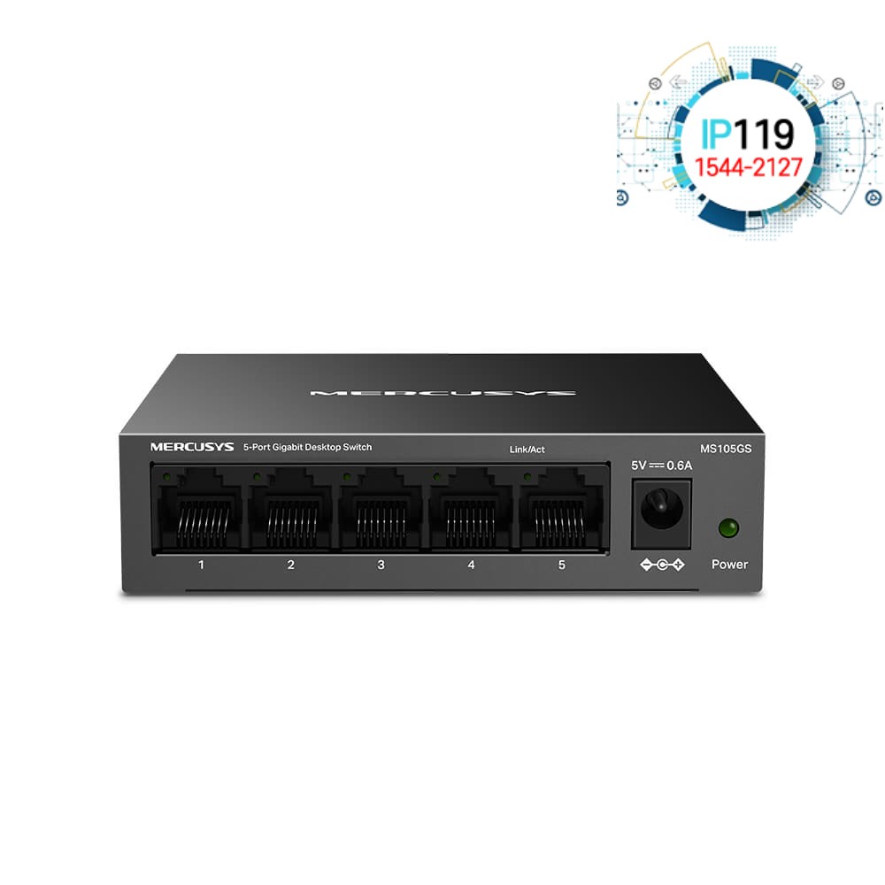 Mercusys 머큐시스 기업용 네트워크 빠른 속도 MS105GS