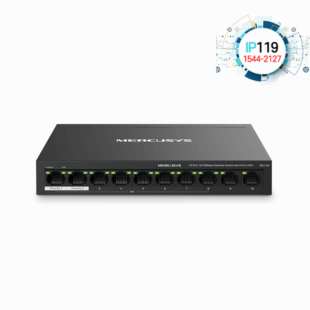 Mercusys 머큐시스 기업용 네트워크 빠른 속도 MS110P