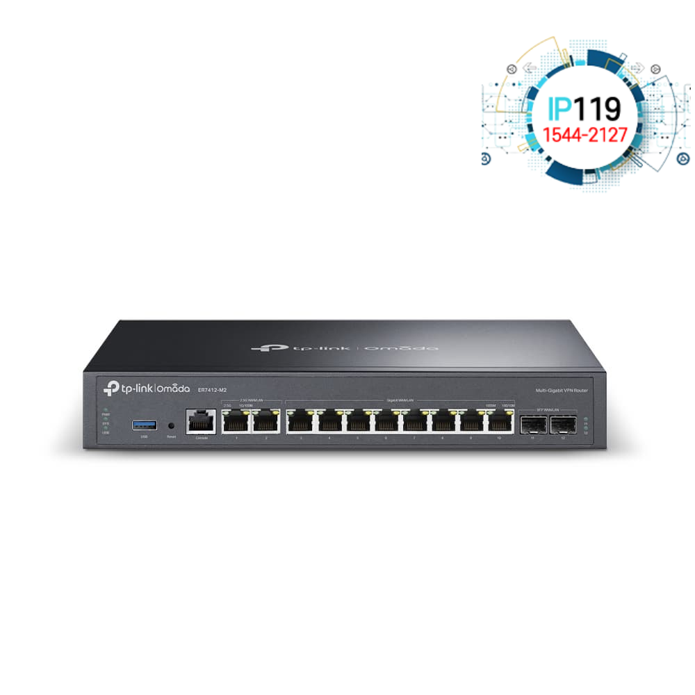 TPLINK 티피링크 실내용 VPN지원 ER7412-M2