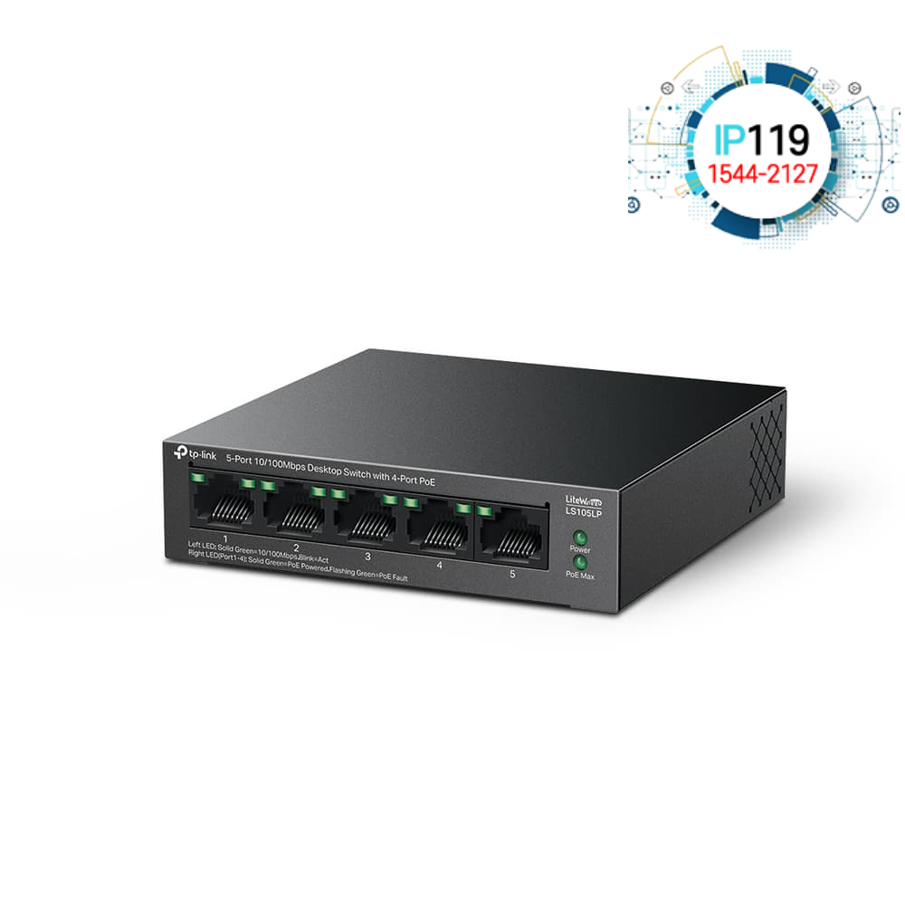 TPLINK 티피링크 PoE지원 비관리형 LS105LP