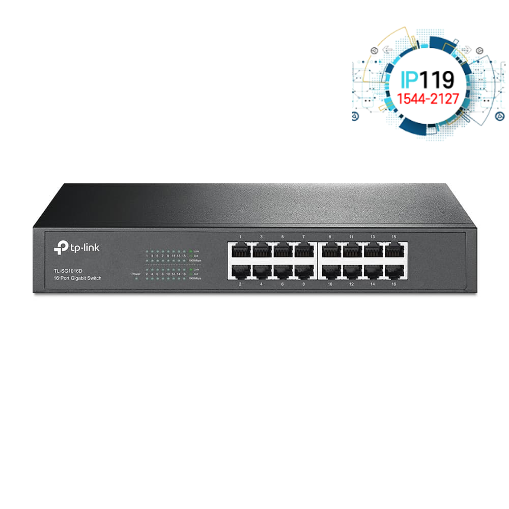 TPLINK 티피링크 16포트 빠른 속도 TL-SG1016D