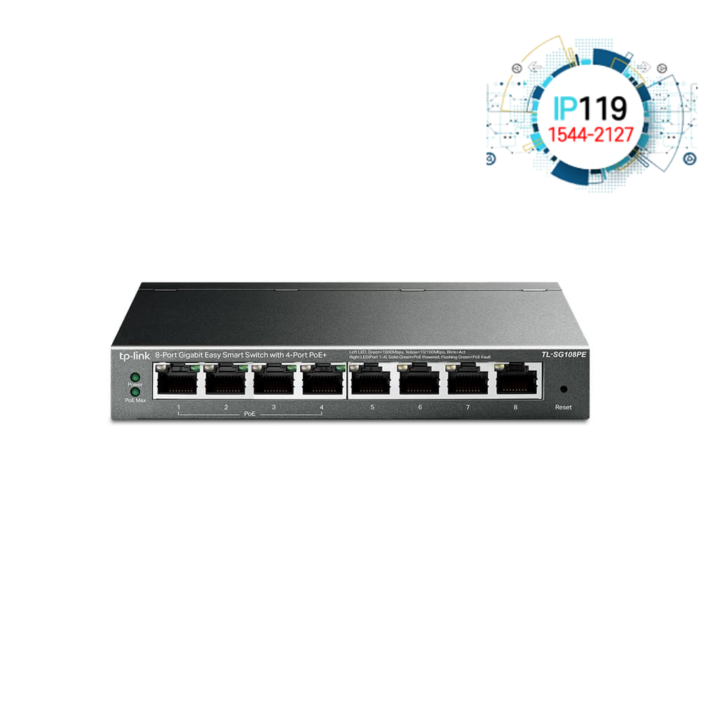 TPLINK 티피링크 8포트 POE TL-SG108PE