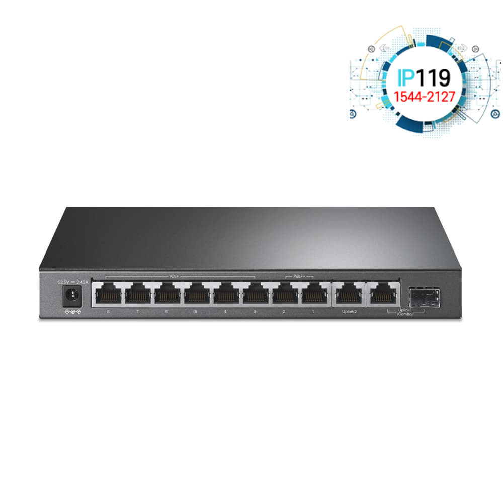 TPLINK 티피링크 기업용 스위치 기가비트 TL-SG1210PP